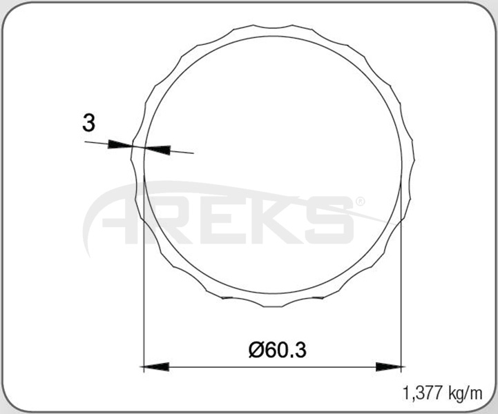 65LIK_TIRTIRLI_BORU Aluminium railing Aluminium fence Aluminium glass railing