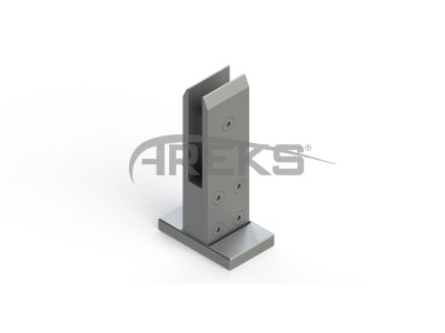 Kare_Lama_Cam_Tasiyici_16mm Aluminium railing Aluminium fence Aluminium glass railing