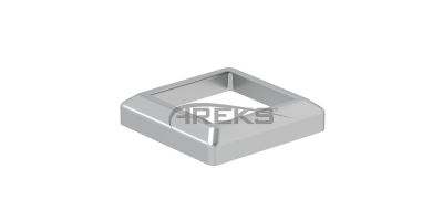 70X70_Dikme_Flansi Aluminium railing Aluminium fence Aluminium glass railing