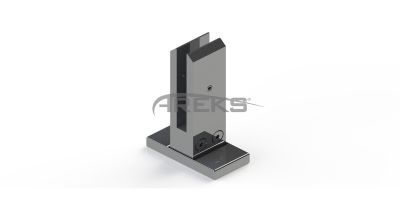 Kare_Lama_Cam_Tasiyici_Deliksiz_12mm Aluminium railing Aluminium fence Aluminium glass railing