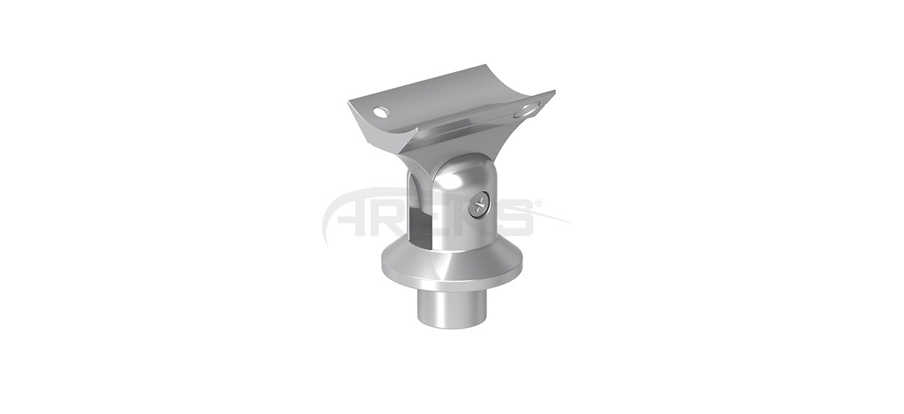 40lik_Dikme_Mafsal_Takimi Aluminium railing Aluminium fence Aluminium glass railing