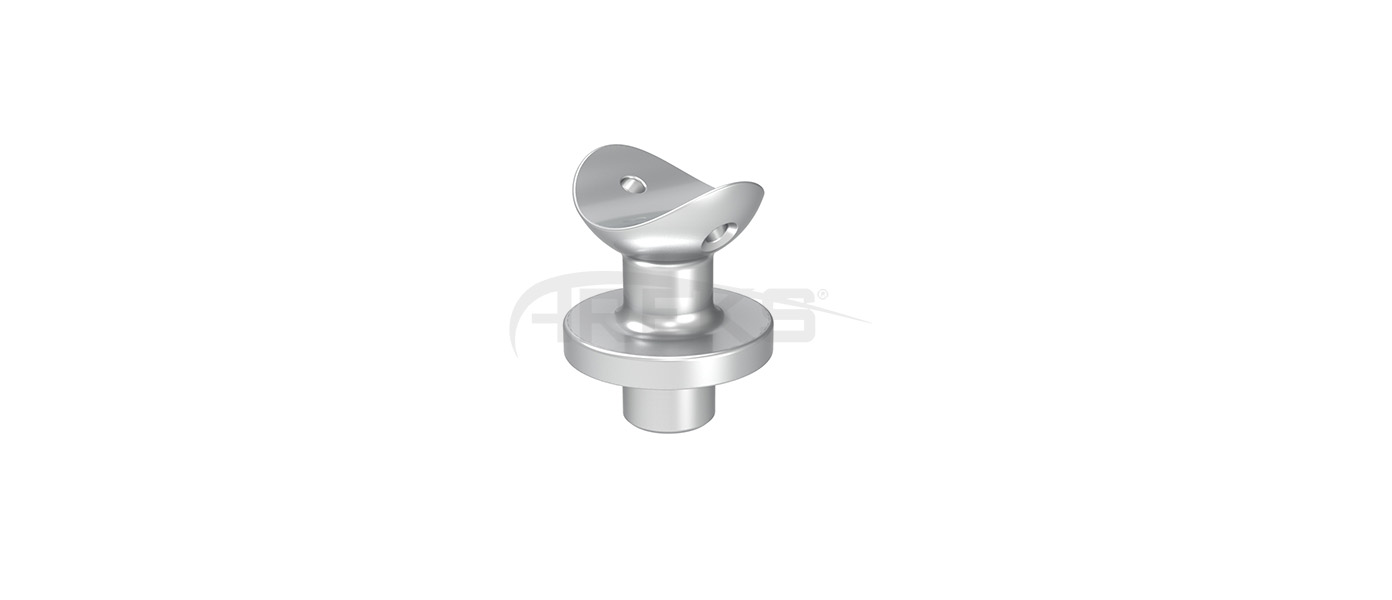 40X50_Dikme_Sabit_Mafsal_Sapkali Aluminium railing Aluminium fence Aluminium glass railing