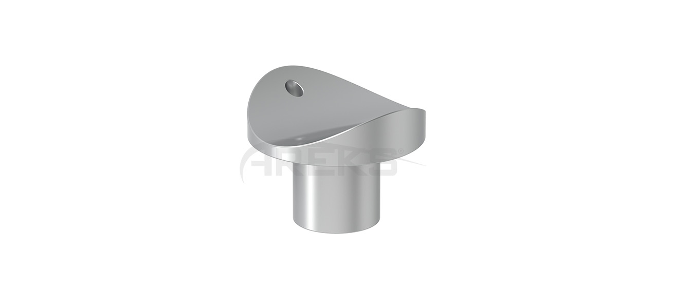 40x50_Dikme_Ara_Baglanti Aluminium railing Aluminium fence Aluminium glass railing