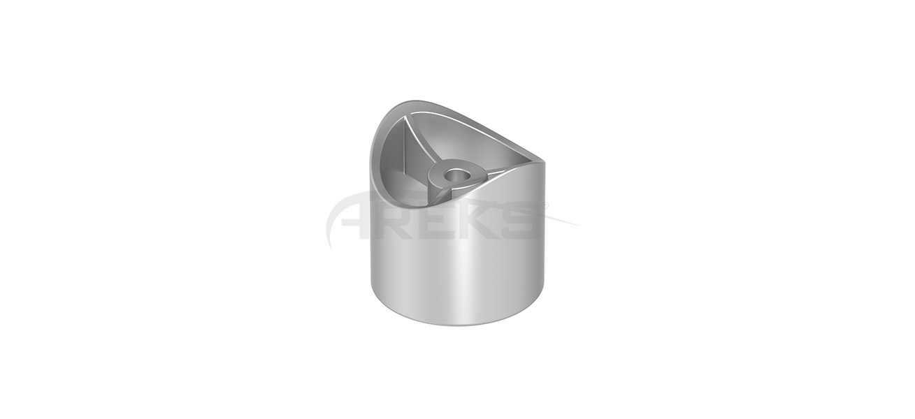 30x40_Boru_Ara_Baglanti Aluminium railing Aluminium fence Aluminium glass railing