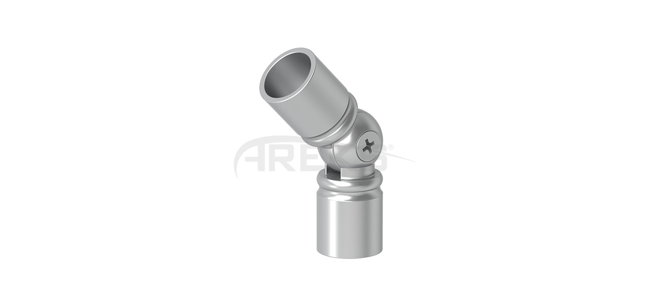 16lik_Ayarli_Kure_Dirsek Aluminium railing Aluminium fence Aluminium glass railing