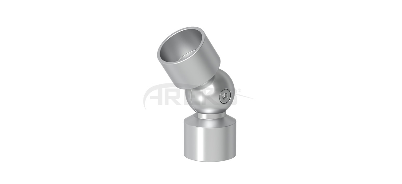 30luk_Ayarli_Kure_Dirsek Aluminium railing Aluminium fence Aluminium glass railing