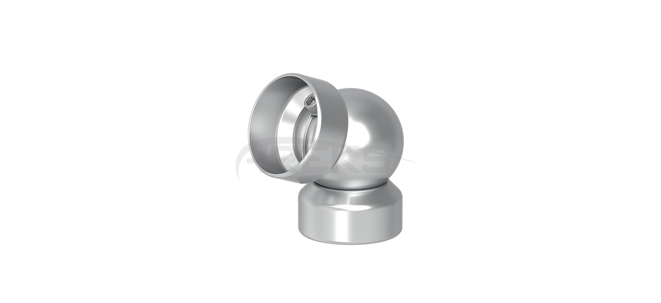 50lik_Ayarli_Kure_Dirsek_ Aluminium railing Aluminium fence Aluminium glass railing