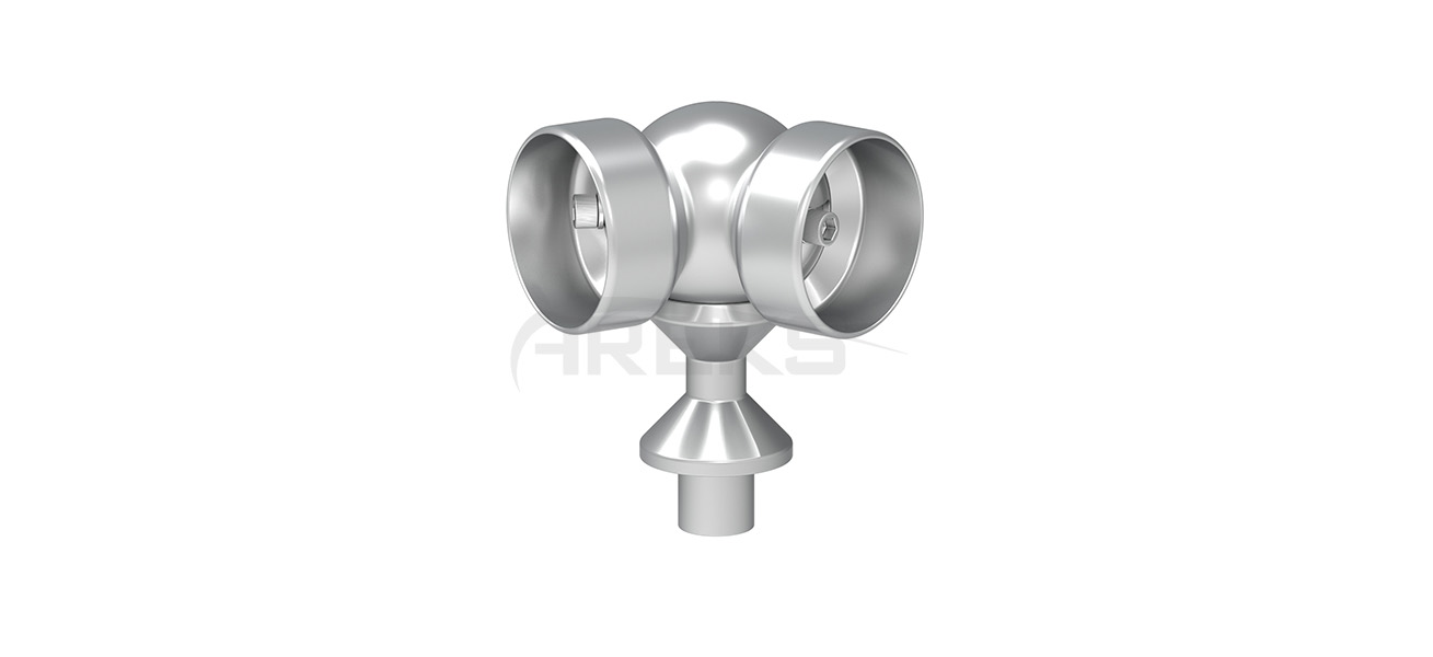 50lik_Ayarli_Kose_Kure_Dirsek Aluminium railing Aluminium fence Aluminium glass railing
