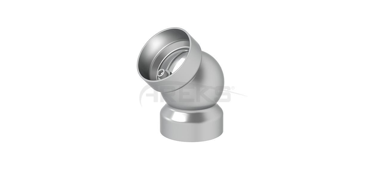 50lik_Ayarli_Bos_Kure_Dirsek_ Aluminium railing Aluminium fence Aluminium glass railing