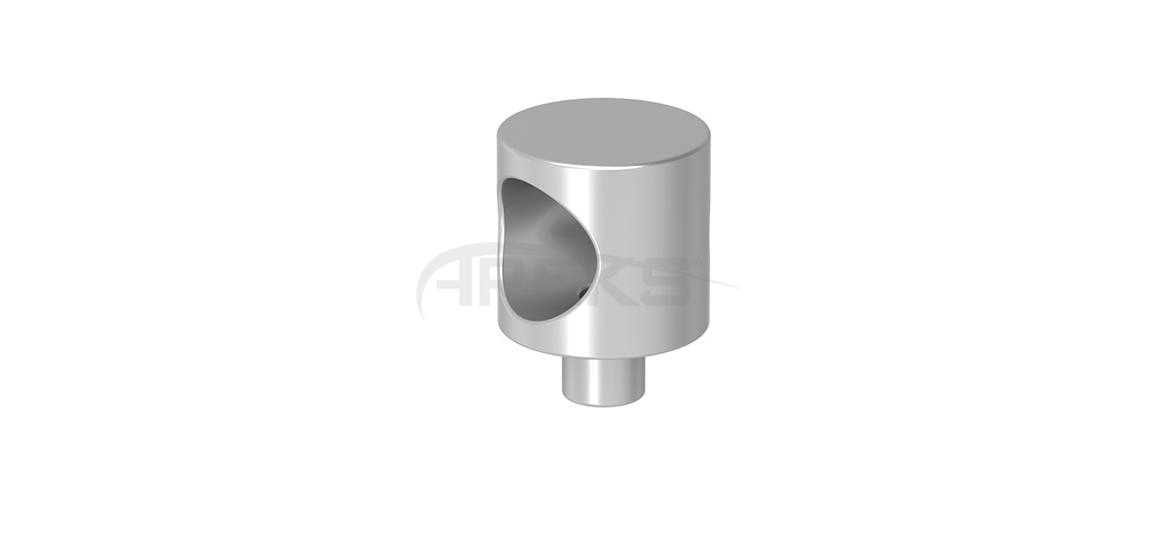 16lik_Tekli_Emniyet_Tutamagi Aluminium railing Aluminium fence Aluminium glass railing