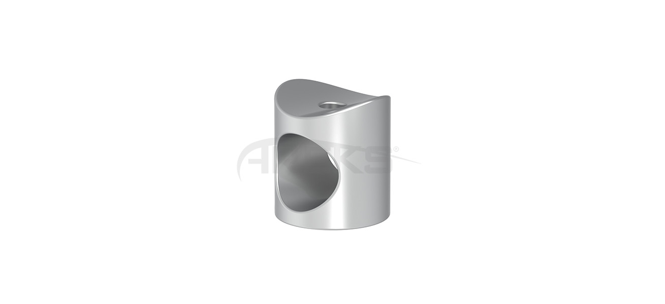 16lik_Tekli_Frezeli_Emniyet_Tutamagi Aluminium railing Aluminium fence Aluminium glass railing