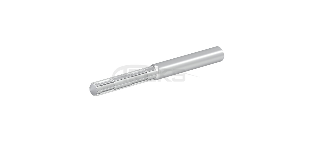 40lik_Bos_Ankraj_20_cm Aluminium railing Aluminium fence Aluminium glass railing