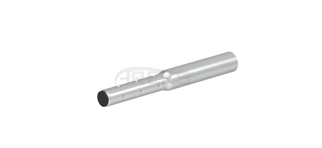 40lik_Bos_Ankraj_14_cm Aluminium railing Aluminium fence Aluminium glass railing