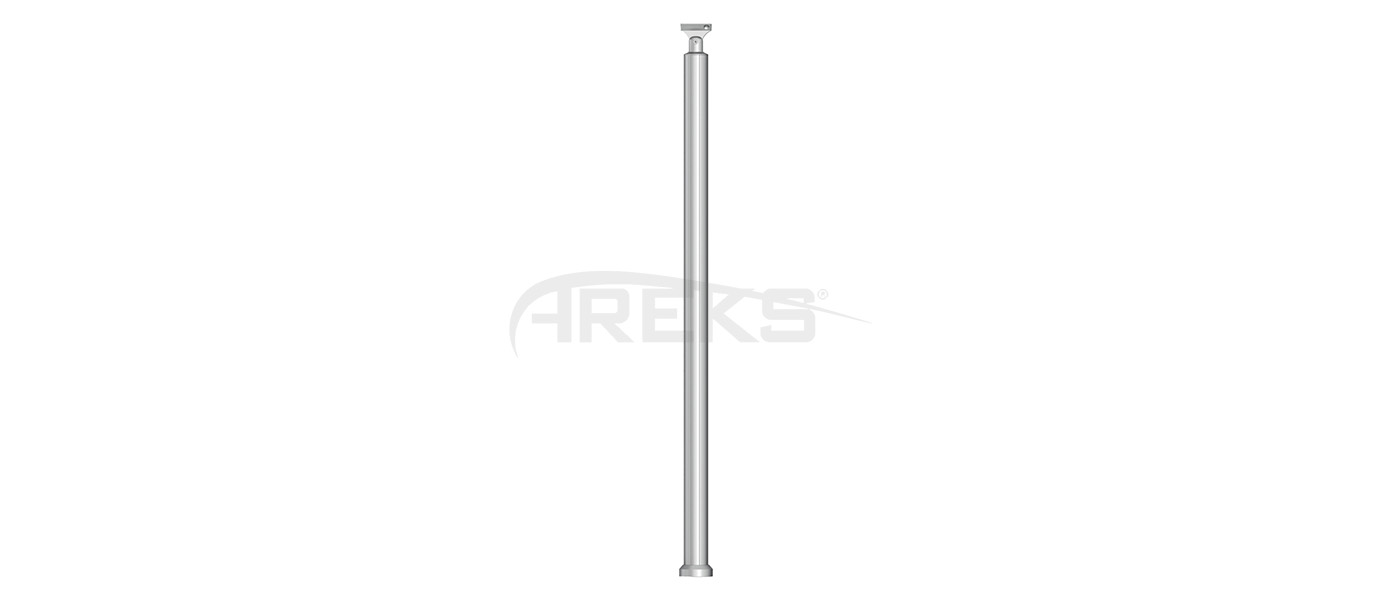 40lik_DikmeTakimi_85_cm Aluminium railing Aluminium fence Aluminium glass railing