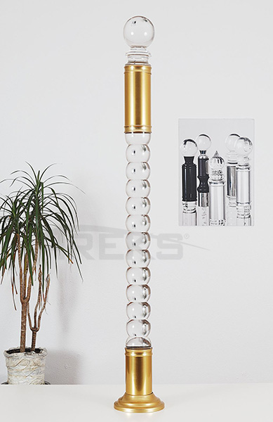 Cap_80LIK_BONCUK_SEFFAF__DIKME Aluminium railing Aluminium fence Aluminium glass railing