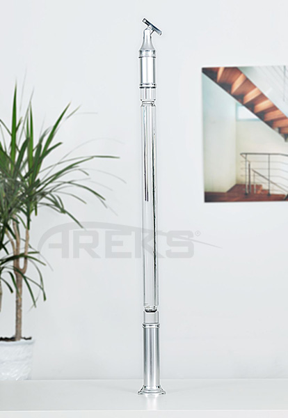 Cap_38LIK_SEFFAF_DIKME Aluminium railing Aluminium fence Aluminium glass railing