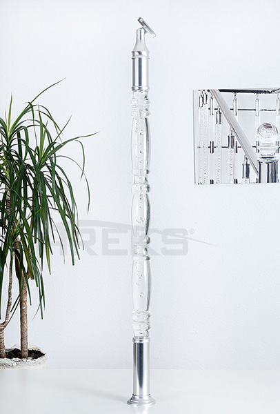 Cap_38LIK_BAGDAT__KABARCIKLI_DIKME Aluminium railing Aluminium fence Aluminium glass railing