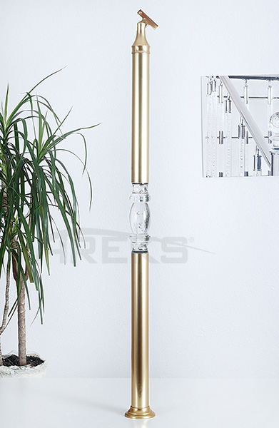 Cap_38LIK_ARBIL_KABARCIKLI_DIKME Aluminium railing Aluminium fence Aluminium glass railing