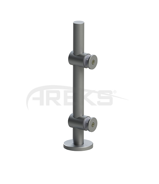 Ciftli_Siper_Cam_Ayagi Aluminium railing Aluminium fence Aluminium glass railing
