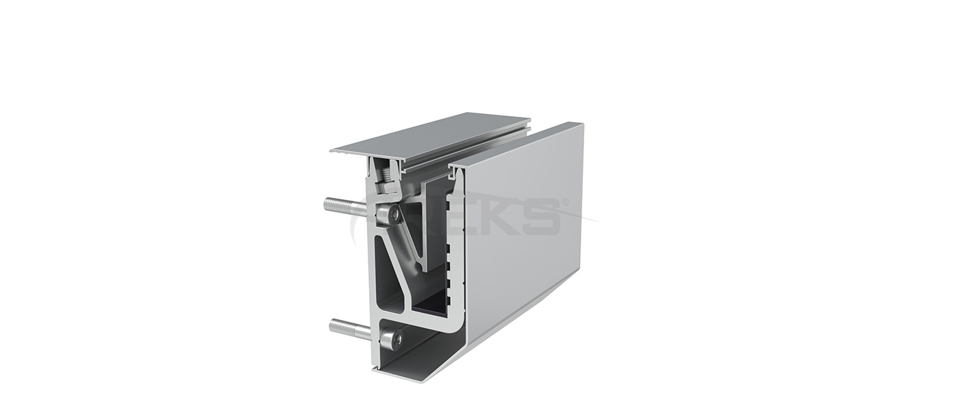 Yandan_Montajli_Cam_Kanali__15_cm Aluminium railing Aluminium fence Aluminium glass railing