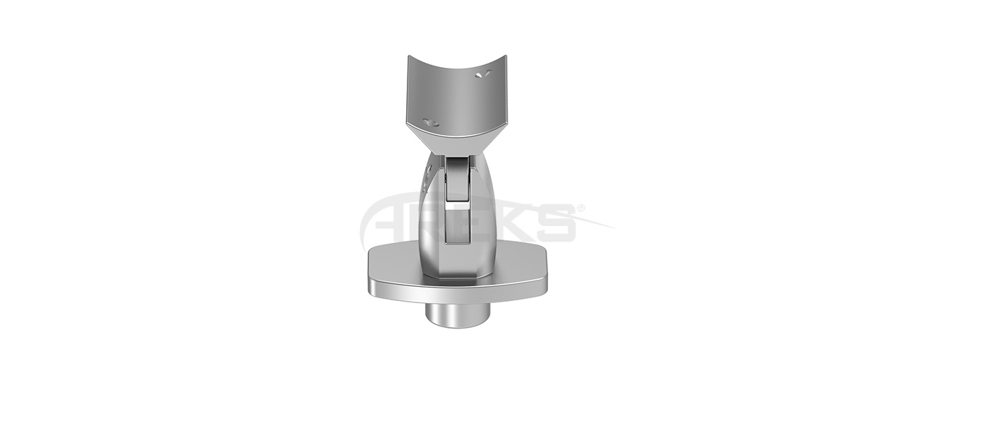30x50_Elips_Dikme_Hareketli__Mafsal_Takimi Aluminium railing Aluminium fence Aluminium glass railing