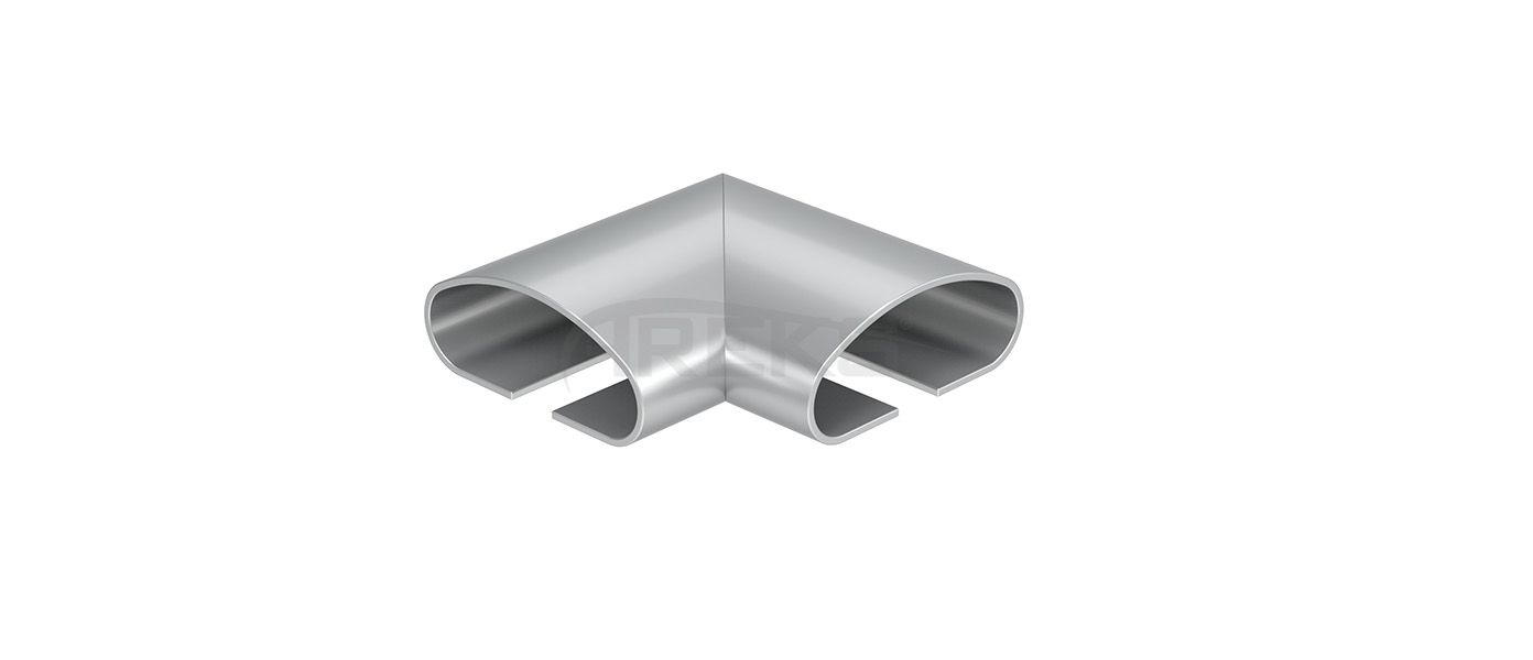 30x80_Elips_Profil_Ortadan_Kanalli_90_Derece_Donus Aluminium railing Aluminium fence Aluminium glass railing