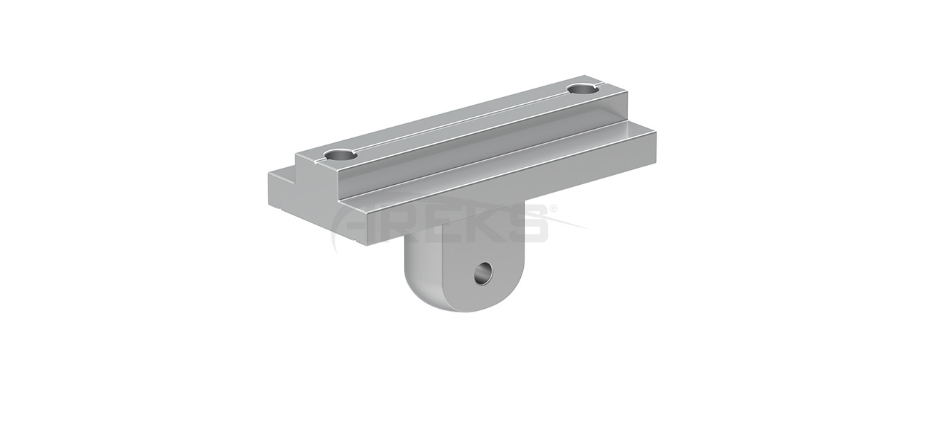 40x40_Kare_Dikme_Mafsal_T_Baglanti Aluminium railing Aluminium fence Aluminium glass railing