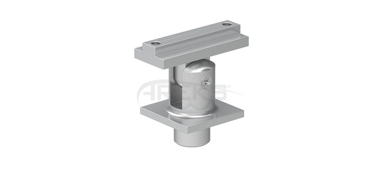 40x40_Kare_Dikme_Mafsal_Takimi Aluminium railing Aluminium fence Aluminium glass railing