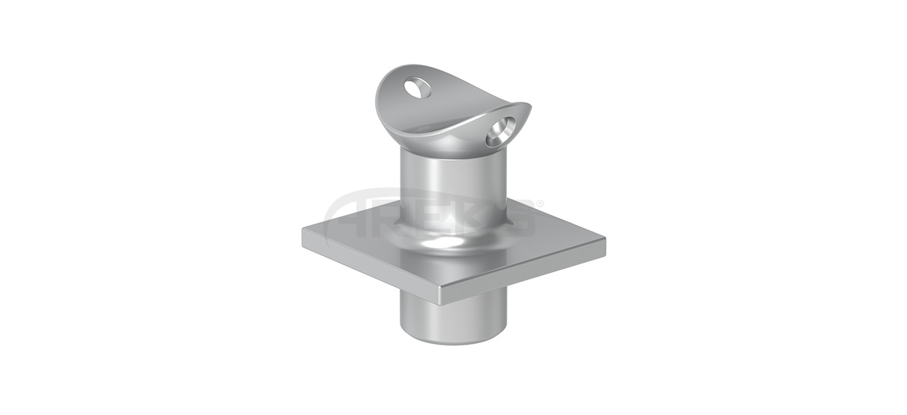 40x40_Kare_Dikme_Sabit_Mafsal_4162_profil Aluminium railing Aluminium fence Aluminium glass railing