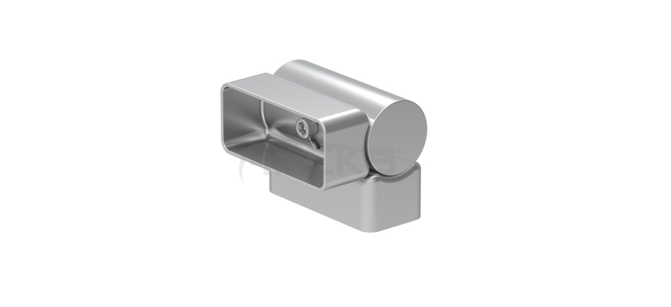 25x60_135_Derece_Donus_Takimi Aluminium railing Aluminium fence Aluminium glass railing