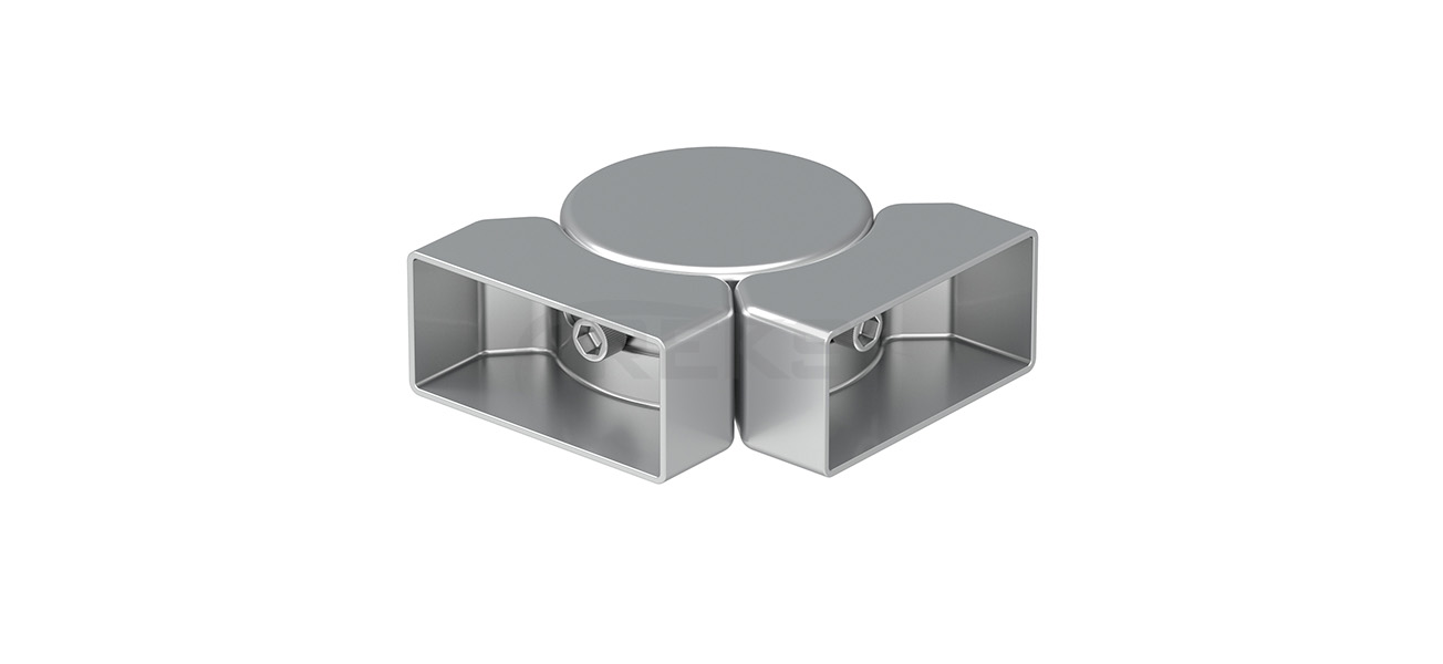 25x60_90_Derece_Hareketli_Donus_Takimi Aluminium railing Aluminium fence Aluminium glass railing