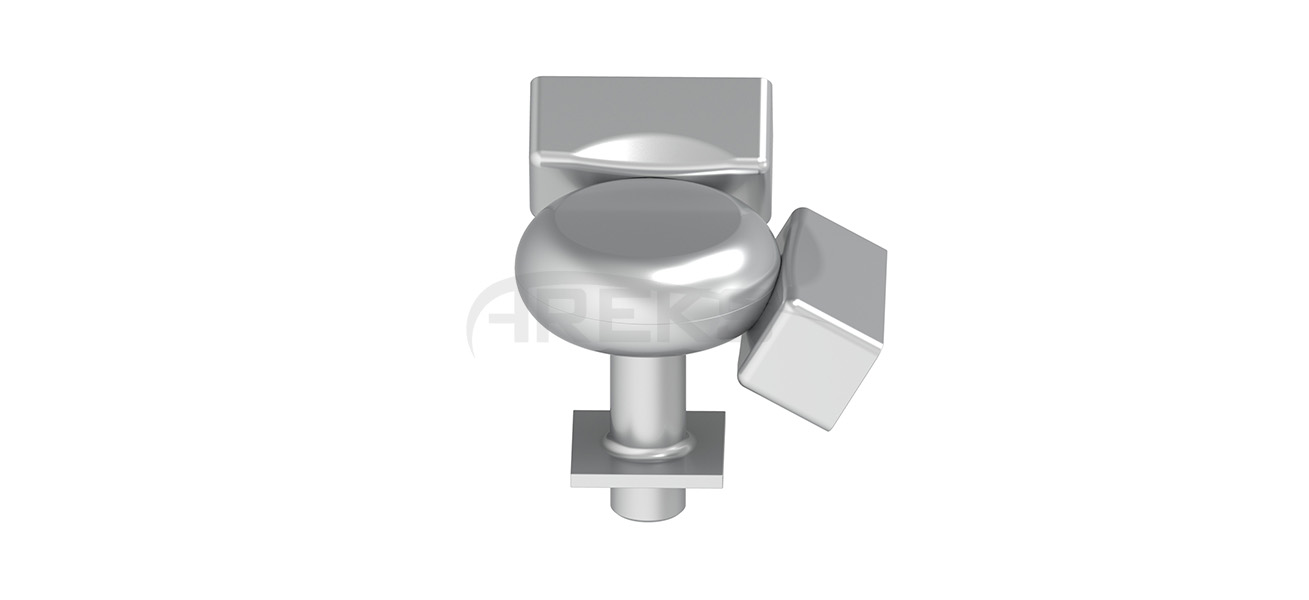 25x60_Mafsalli_Cok_Acili_Donus_Takimi Aluminium railing Aluminium fence Aluminium glass railing