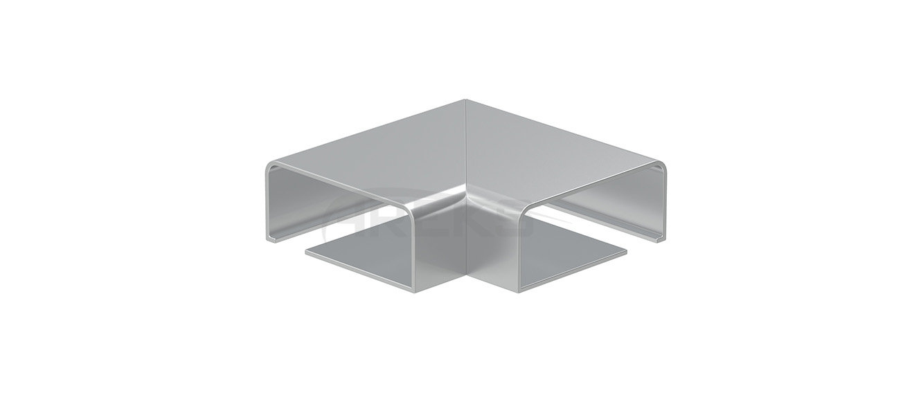 25x60_90_Derece_Yandan_Cam_Kanalli_Donus Aluminium railing Aluminium fence Aluminium glass railing