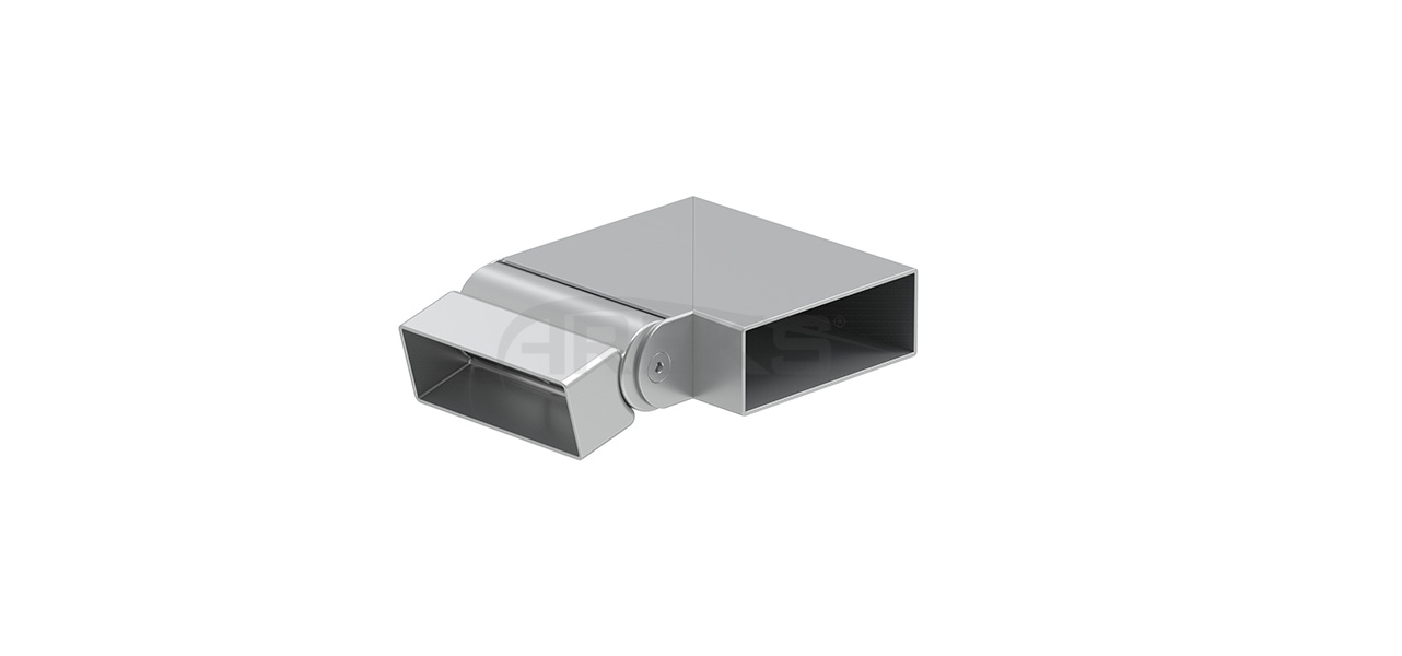 30x80_90_Derece_Sol_Hareketli_Donus Aluminium railing Aluminium fence Aluminium glass railing
