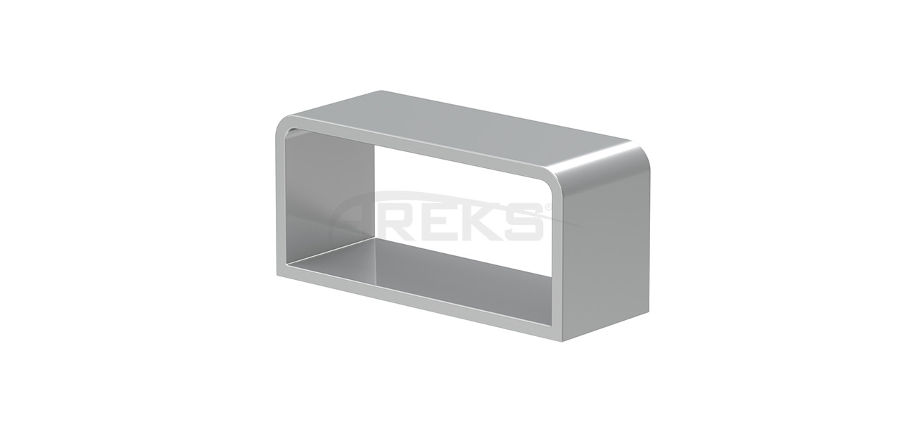 25x60_Kare_Boru_Bilezigi Aluminium railing Aluminium fence Aluminium glass railing