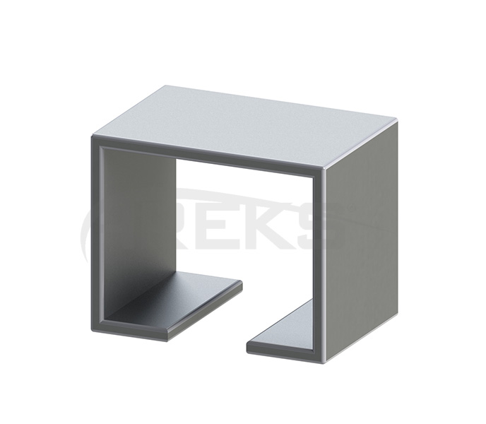 25X32_Kare_Kanalli__Boru_Bilezik Aluminium railing Aluminium fence Aluminium glass railing