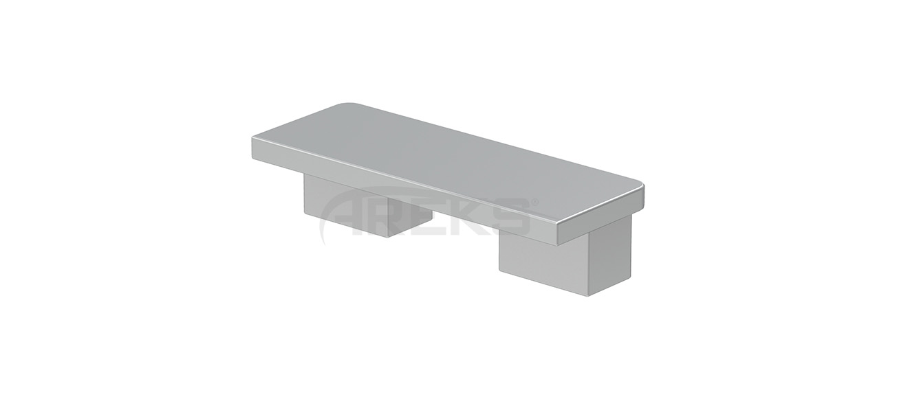 30X80_Cam_Kanalli_Profil_Tapasi Aluminium railing Aluminium fence Aluminium glass railing