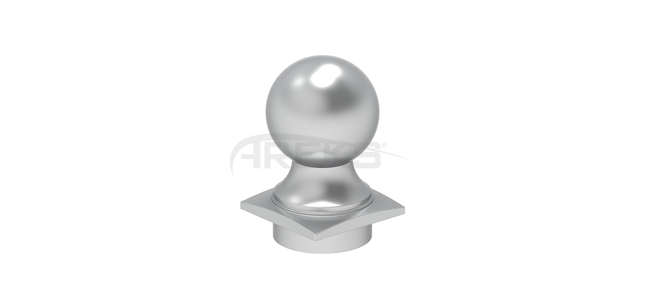 70x70_Kare_Baba_Dikme_Dekorlu_Tapasi Aluminium railing Aluminium fence Aluminium glass railing