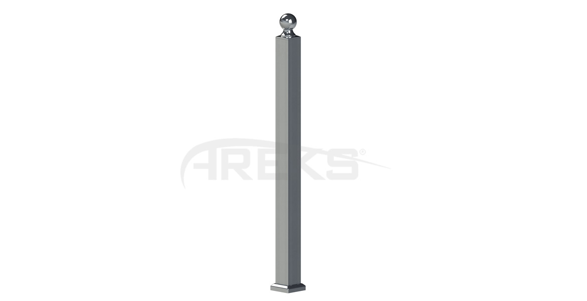 70X70_Kare_Baba_Takimi Aluminium railing Aluminium fence Aluminium glass railing